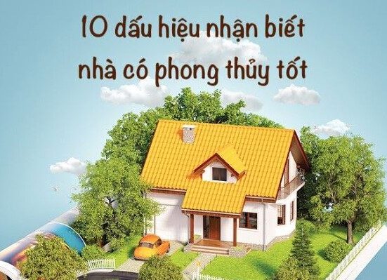 nhà có phong thủy tốt