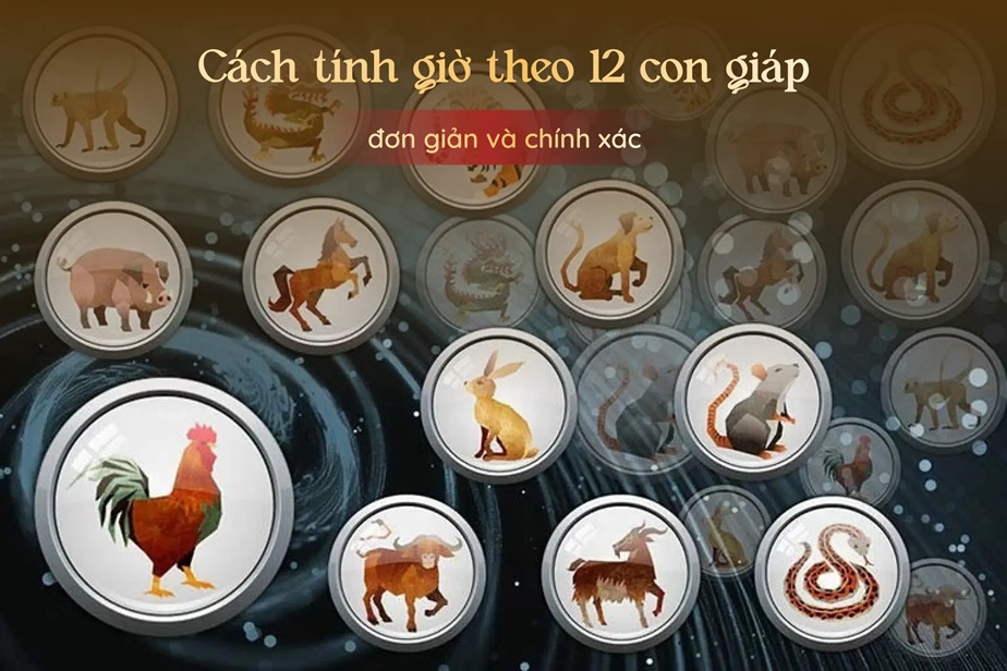Cách tính giờ theo 12 con giáp đúng và chính xác nhất 1 Cách tính giờ theo 12 con giáp đúng và chính xác nhất