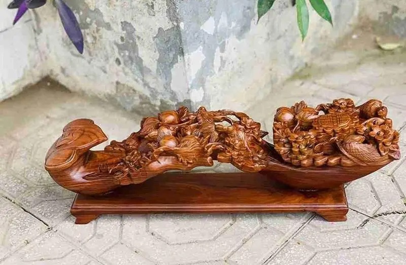 Gậy Như Ý bằng gỗ