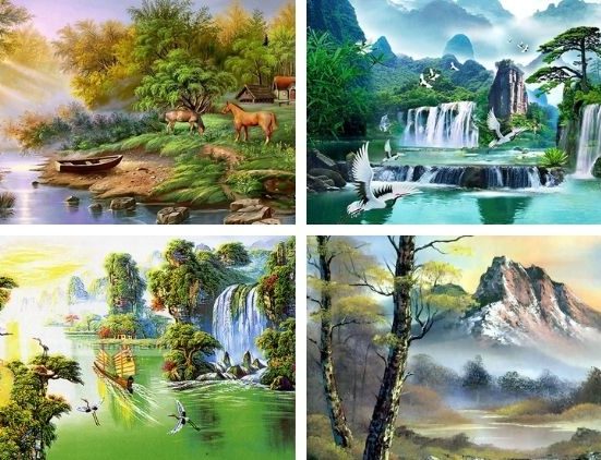 7 loại tranh phong thủy phổ biến và ý nghĩa của chúng 21 tranh phong thuy 2