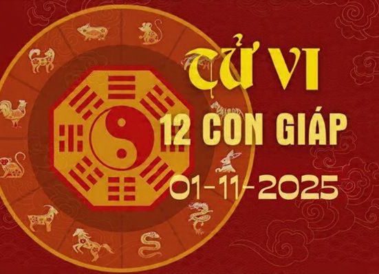 Tử vi 12 con giáp ngày 01/11/2025: Mùi vượng phát, Sửu dễ xung đột 20 Tử vi 12 con giáp ngày 01/11/2025