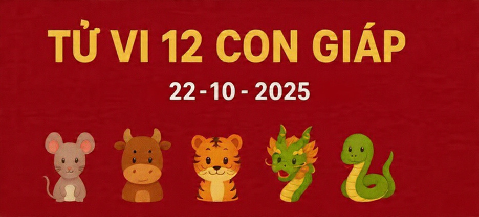 tu vi 12 con giap ngay 22 10 2025