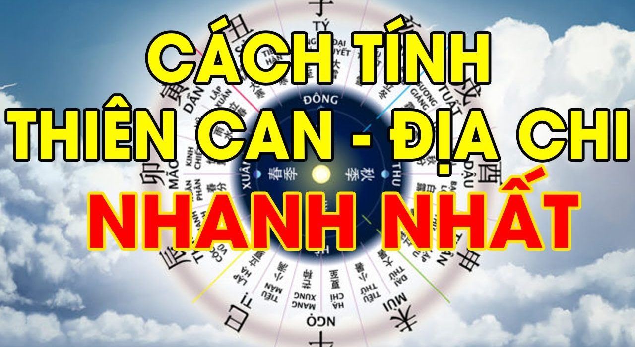 Thiên Can Địa Chi là gì? Cách tính Thiên Can Địa Chi 2025