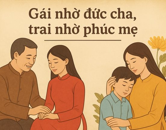 Ý nghĩa câu nói gái nhờ đức cha trai nhờ phúc mẹ