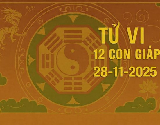 Tử vi 12 con giáp ngày 28/11/2025