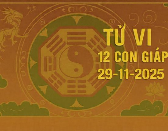 Tử vi 12 con giáp ngày 29/11/2025