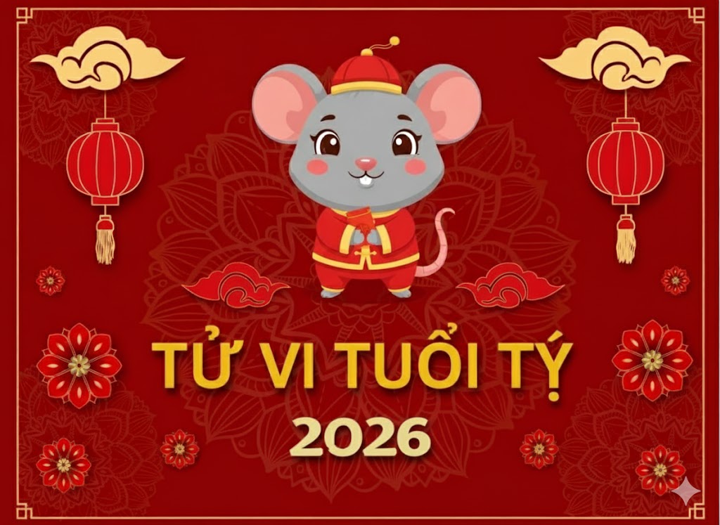Tử vi 12 con giáp năm Bính Ngọ 2026: Sự nghiệp, tài lộc và tình cảm 18 tử vi tuổi tý 2026