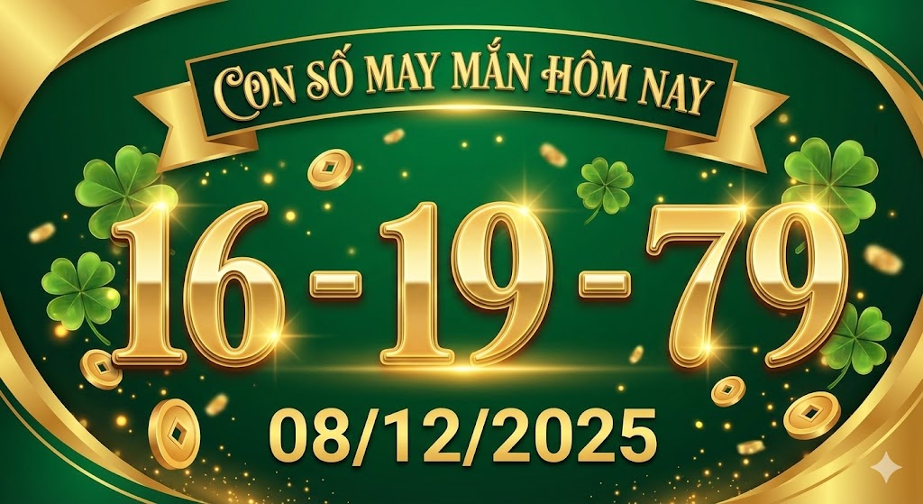 con so may man hom nay 08 12 2025