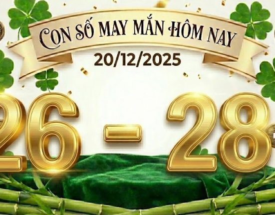 con so may man hom nay 20 12 2025