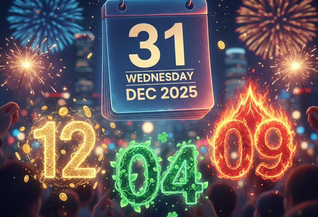 Con số may mắn hôm nay ngày 31/12/2025