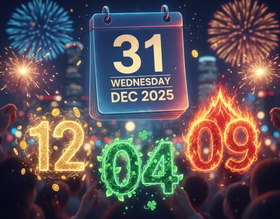 Con số may mắn hôm nay ngày 31/12/2025