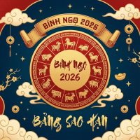 Bảng sao hạn năm 2026 Bính Ngọ cho 12 con giáp