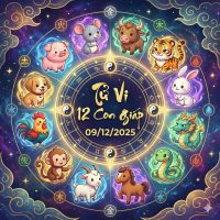 Tử vi 12 con giáp ngày 09/12/2025