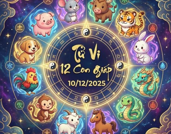 Tử vi 12 con giáp ngày 10/12/2025