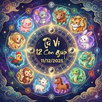 Tử vi 12 con giáp ngày 11/12/2025