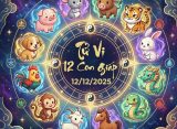 Tử vi 12 con giáp ngày 12/12/2025