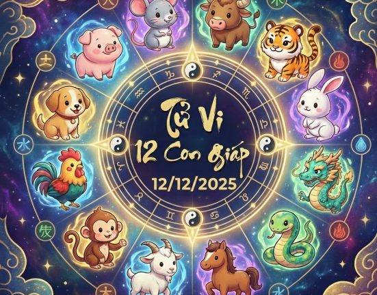Tử vi 12 con giáp ngày 12/12/2025