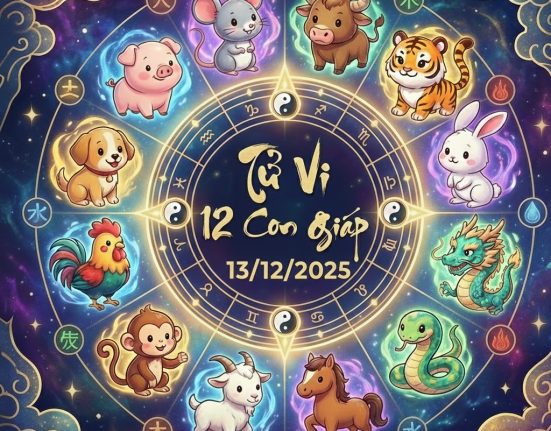 tu vi 12 con giap ngay 13 12 2025