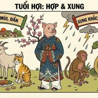 Tuổi Hợi hợp với tuổi gì và xung khắc với tuổi nào?