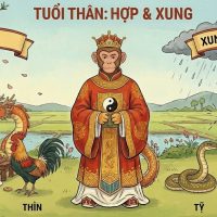 Tuổi Thân hợp với tuổi gì