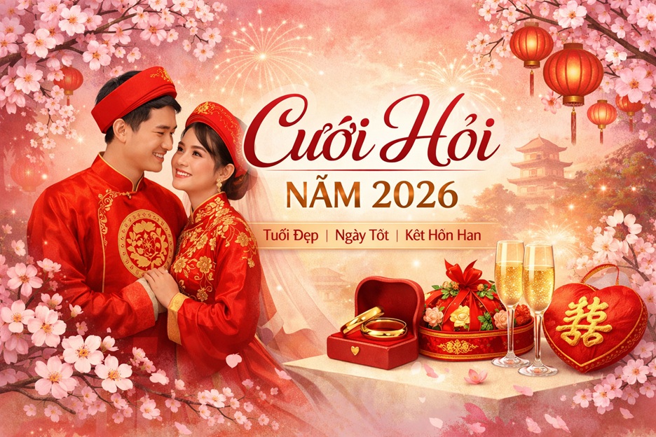 Xem tuổi cưới hỏi tốt trong năm Bính Ngọ 2026 5 cuoi hoi nam 2026