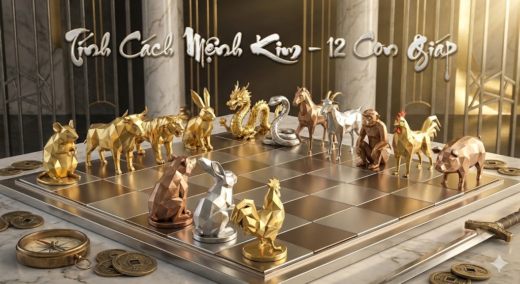 Luận giải tính cách của người mệnh Kim trong 12 con giáp