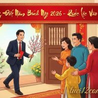 Xem tuổi xông đất Tết 2026 Bính Ngọ mang lại may mắn