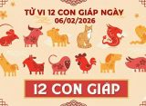 Tử vi 12 con giáp ngày 06/02/2026