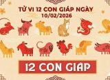 Tử vi 12 con giáp ngày 10/02/2026