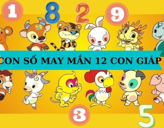 Con số may mắn theo 12 con giáp