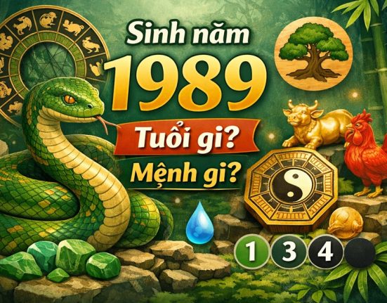 Sinh năm 1989 tuổi gì, mệnh gì?