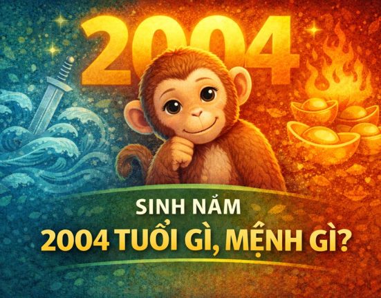 Sinh năm 2004 tuổi gì, mệnh gì?