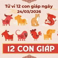 Tử vi 12 con giáp ngày 24/03/2026