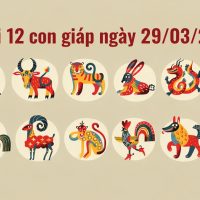 Tử vi 12 con giáp ngày 29/03/2026