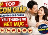 Top con giáp là những ông chồng yêu thương vợ hết mực