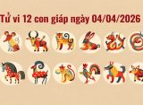 Tử vi 12 con giáp ngày 04/04/2026