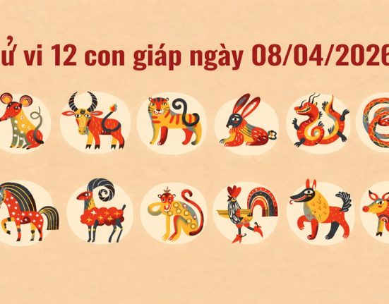 Tử vi 12 con giáp ngày 08/04/2026