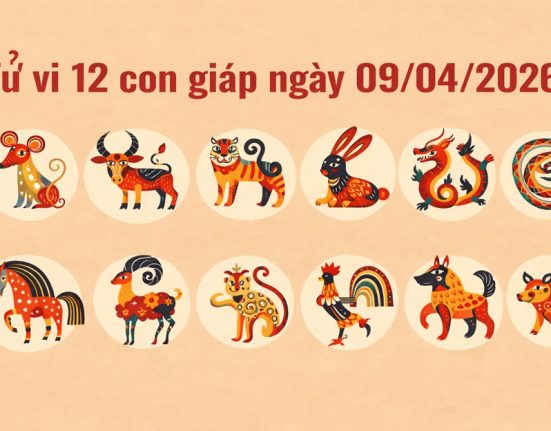 tử vi 12 con giáp ngày 09/04/2026