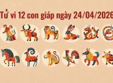 Tử vi 12 con giáp ngày 24/04/2026