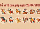 Tử vi 12 con giáp ngày 28/04/2026