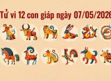 Tử vi 12 con giáp ngày 07/05/2026