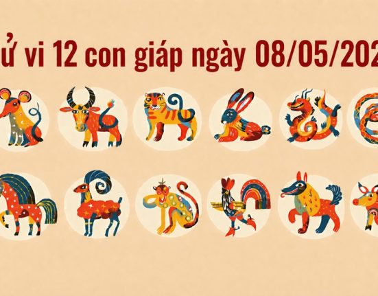 Tử vi 12 con giáp ngày 08/05/2026